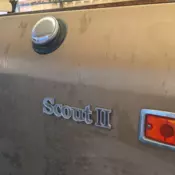 International Scout II with very little rust, very straight