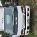 Isuzu box truck.  Npr