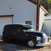 It has a Chevrolet nose on it titled as a 53 GMC Texas Title
