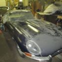 jaguar e type 4.2L comes with matching numbers engine, no rust, both tops!!!
