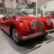 Jaguar XK 120 Roadster, Red with Black interior