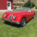 Jaguar XK120 XK140 1952 Coupe Convertible Replica w/ Automatic 4cyl Mustang II