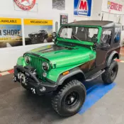 Jeep CJ-5 Green with 18,000 Miles, for sale!