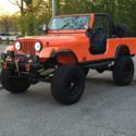 jeep cj scrambler  wrangler custom