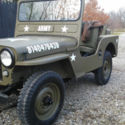 Jeep CJ2A military style