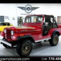 Jeep CJ5 Red with 48054 Miles, for sale!