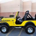 JEEP CJ5 RENEGADE  HARD TOP  4 SPEED  POWER STEERING & DISC BRAKES   SEE VIDEO
