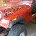 Jeep CJ7  1983 jeep cj7 small block Chevy, fiberglass body