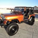 JEEP CJ7 - ICE COLD A/C.- CHEVY V8 POWER - 5 SPEED -  4 DISC BRAKES - SEE VIDEO