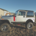 Jeep CJ7 With Matching Trailer