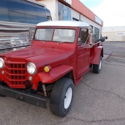 Jeep Truck Classic 4x4 Vintage Antique Retro Rare Red Overland Rat Rod Hot Rod