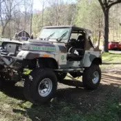 jeep wrangler 2.5-ton 4x4 V8 350turbo dana 60 kingpin 14 bolt np205