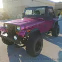 Jeep Wrangler S 4WD 5-Speed Manual Low Miles Clean Carfax Custom Wheels Roll Bar