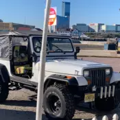 jeep wrangler YJ 1989