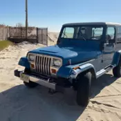 jeep wrangler YJ  1990 Laredo