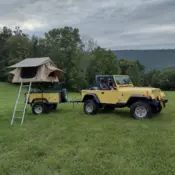 Jeep Wrangler YJ 87-95, Overland Trailer