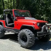 jeep YJ 1987. She’s a head turner for sure!!