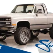 K5 Blazer soft top 6 inch lift US MAgs wheels four wheel discs