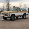 K5 Chevy Blazer with Original 350/350 auto transmission, Minor rust for 43 years
