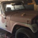 Kaiser jeepster commando, good factory transmission no motor