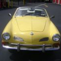 karman ghia convertible yellow