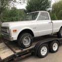ke 1969 chevy shortbox 4x4  orig v8  3spd truck
