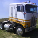 Kenworth Cabover K100 8V92 Detroit 2 stroke Silver
