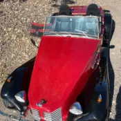 Kit designed and custom engineering, 1987 roadster convertible.