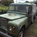 Land Rover 109" , project-car , 2,25 d,1981,start and runs,no mot/syn, 2 owners