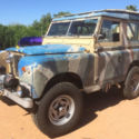 Land Rover 4x4, 4 Wheel disc brakes, power steering, V-8, automatic.