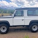 Land Rover 90~2.5 Diesel 1987 White~Structurally/Mechanically Sound