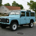 Land Rover Defender 110 withTurbo diesel engine.