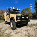 land rover defender 130 camel trophy overland expedition tribute