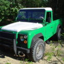 Land Rover Defender 1992 LHD 110 Automatic Gasoline v-8 4.2L 49,567miles pick up