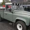 Land Rover Defender 200tdi Hi-cap Pickup restored to very high standard