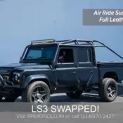 Land Rover Defender Black with 5914 Miles, for sale!