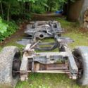 LAND ROVER SERIES/DEFENDER 109" ROLLING CHASSIS WITH NEW SHOCKS