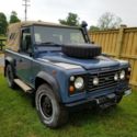 Landrover defender swb soft top left hand drive