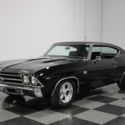 LASER STRAIGHT BODY, DEEP BLACK PAINT, 396 V8, AUTO, PWR FRONT DISCS, DUALS!!