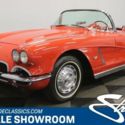 LAST YEAR C1 CORVETTE, 327CI SMALL BLOCK, 4 SPEED MANUAL, SOFT TOP, RED ON RED!
