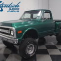 LIFTED C-10 4X4, FRESH BIG BLOCK 396 V8, AUTO, A/C, PWR FRNT DISC/STEER, OAK BED