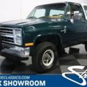 Lifted Green Chevy Forest Service V8 Manual Classics Vintage Collector Tan Recor
