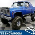 LIFTED SHOW TRUCK, TILT BED, 350 V8, 4SPD TRANS, RUNS/DRIVES GR8, ATTN GRABBER!!