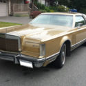Lincoln Mark V Diamond Jubilee Edition 460 1978 gold coupe canada