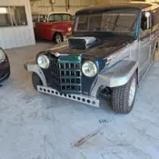 liquidation sale chopped tubbed suicide doors 1944 Willys hot rod