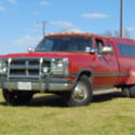 LOW MILE VERY ORIGINAL 1992 DODGE D350 LE 1ST GEN 12 VALVE 5.9 CUMMINS DIESEL