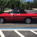Low Mileage Spider in Excellent Original Cond; Driven Weekly; Fully Serviced