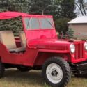 LOW RESERVE  **CIVILIAN MODEL**  1947 WILLYS JEEP CJ2A **completely restored**