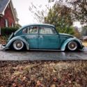 Lowered 1966  Volkswagen Beetle VW Bug Aircooled Slammed
