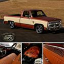 LSX Cammed Squarebody Silverado Chevy C10 Hot Rat Street Rod Patina Pickup AC